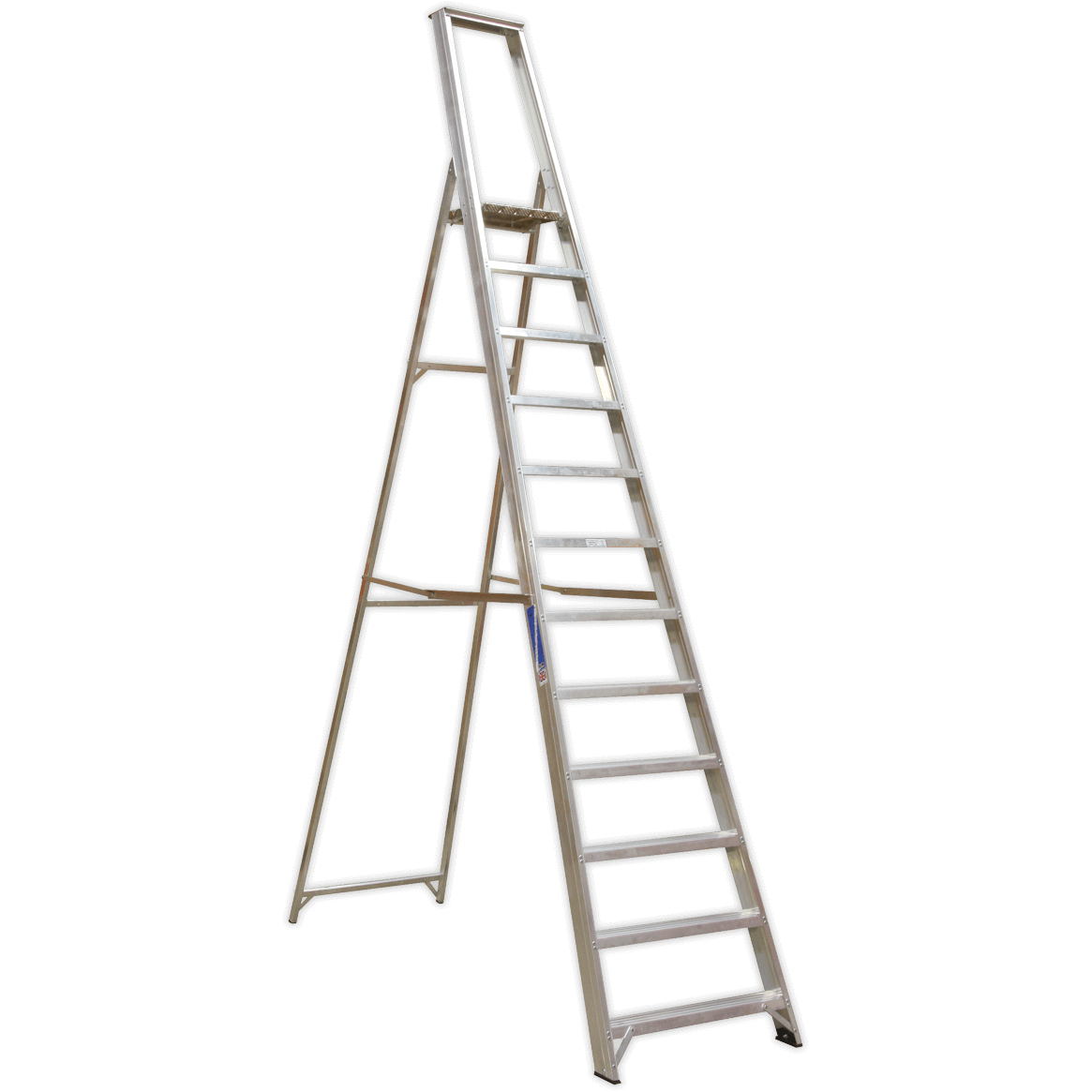 Sealey Industrial Aluminium Step Ladder 12 Price Comparisons | Compare The Build