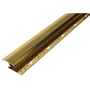 Vitrex Carpet To Laminate Joint Trim Gold - 1.8m Price Comparisons | Compare The Build