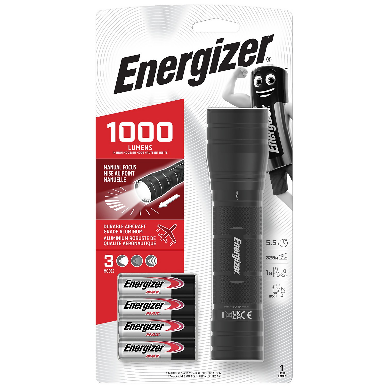 Energizer High Lumen Metal Torch | Compare The Build