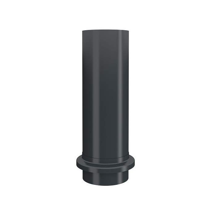 Lindab Drain Shoe 75mm - Anthracite Grey Galvanised Steel BUTK75AG Price Comparisons | Compare The Build