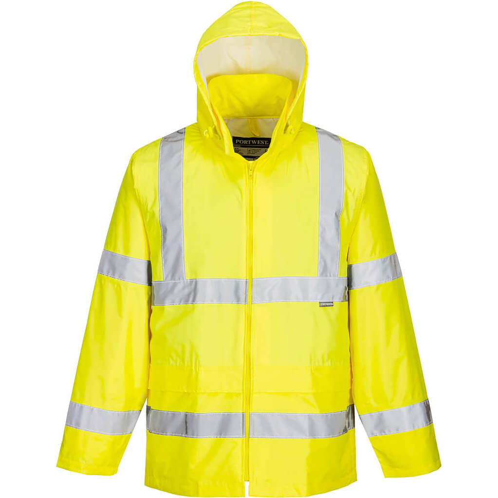 Portwest Hi Vis Rain Jacket Yellow 3XL Price Comparisons | Compare The Build