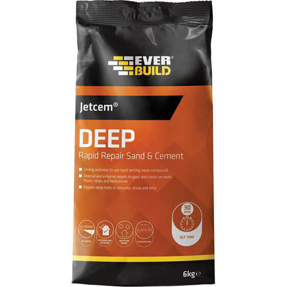 Everbuild Jetcem Premix Sand and Cement 6kg | Compare The Build