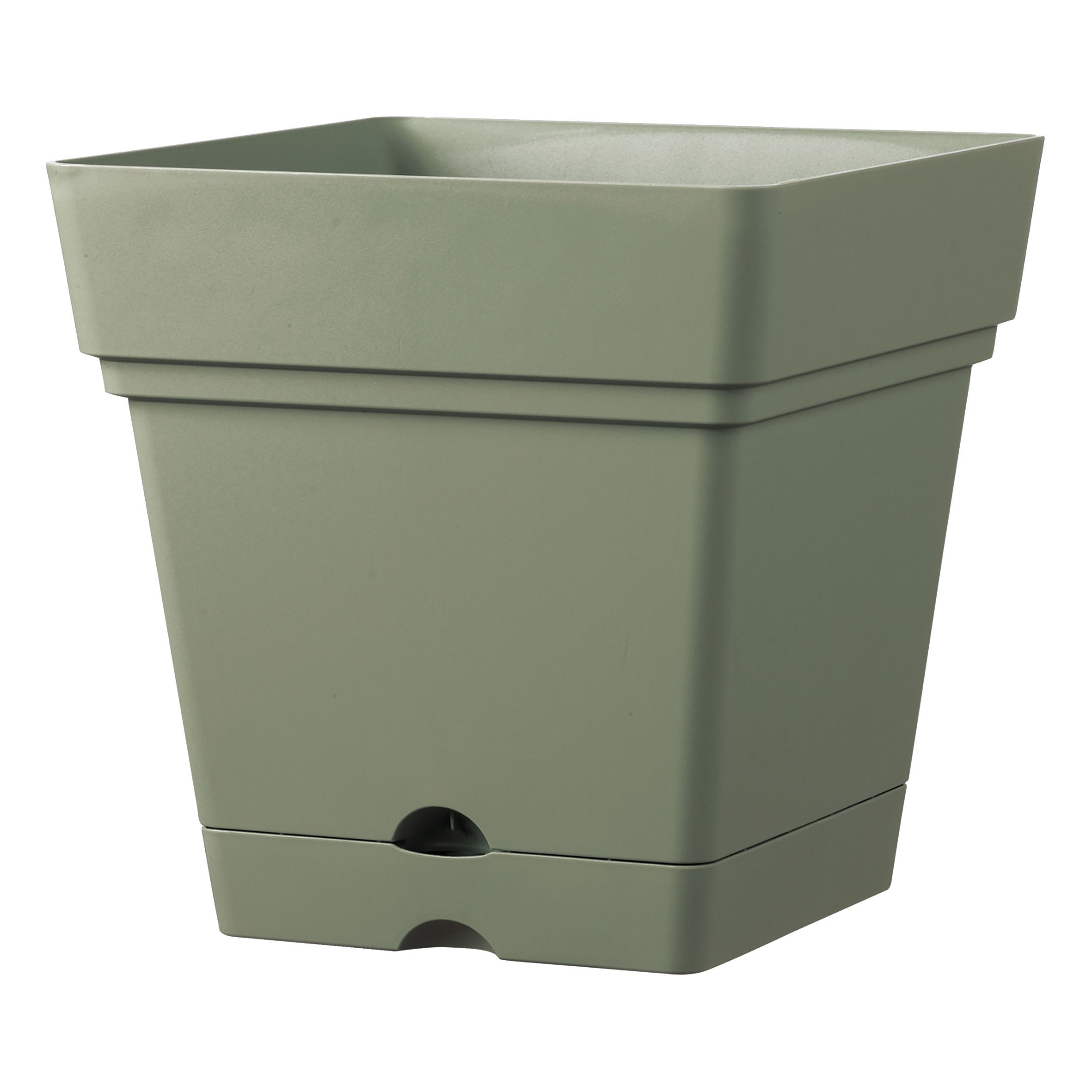 Verve Nurgul Matt Deep Lichen Green Square Planter 38Cm Price Comparisons | Compare The Build