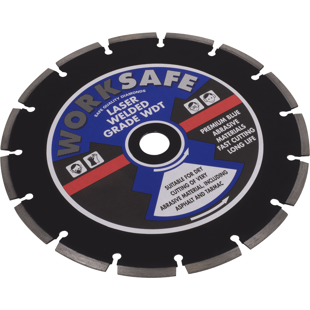 Sealey Worksafe WDT Diamond Blade for Asphalt and Tarmac 300mm 20mm Price Comparisons | Compare The Build