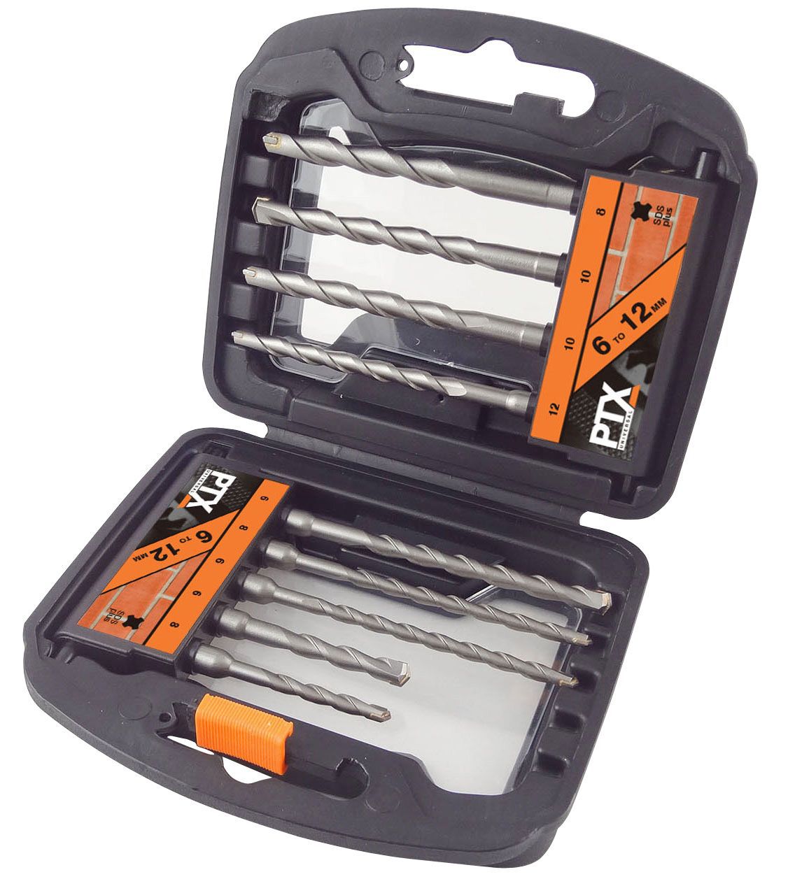 Ptx 6-12mm Sds Drill Bit Set, 9 Piece Price Comparisons | Compare The Build