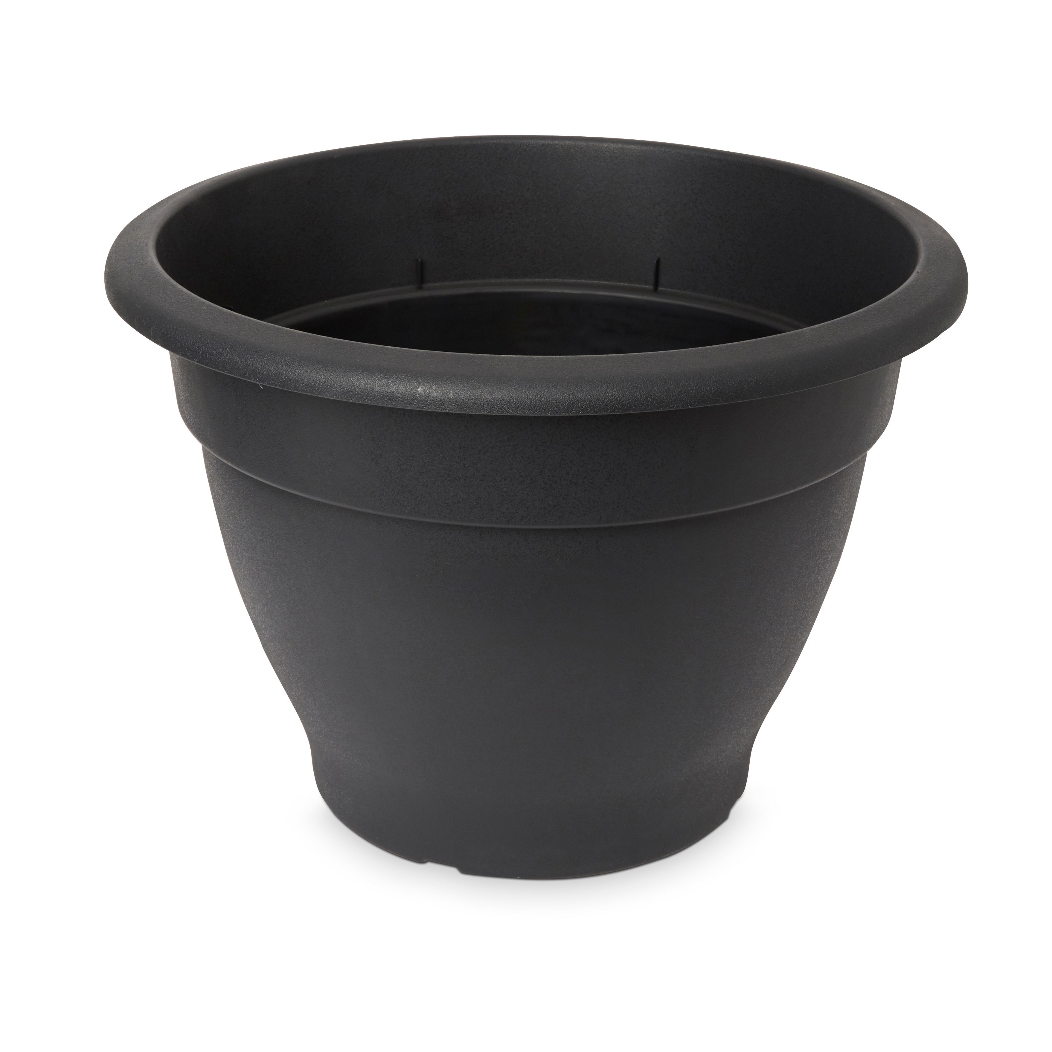 Blooma Florus Black Plastic Bell Plant Pot (Dia)55Cm Price Comparisons | Compare The Build