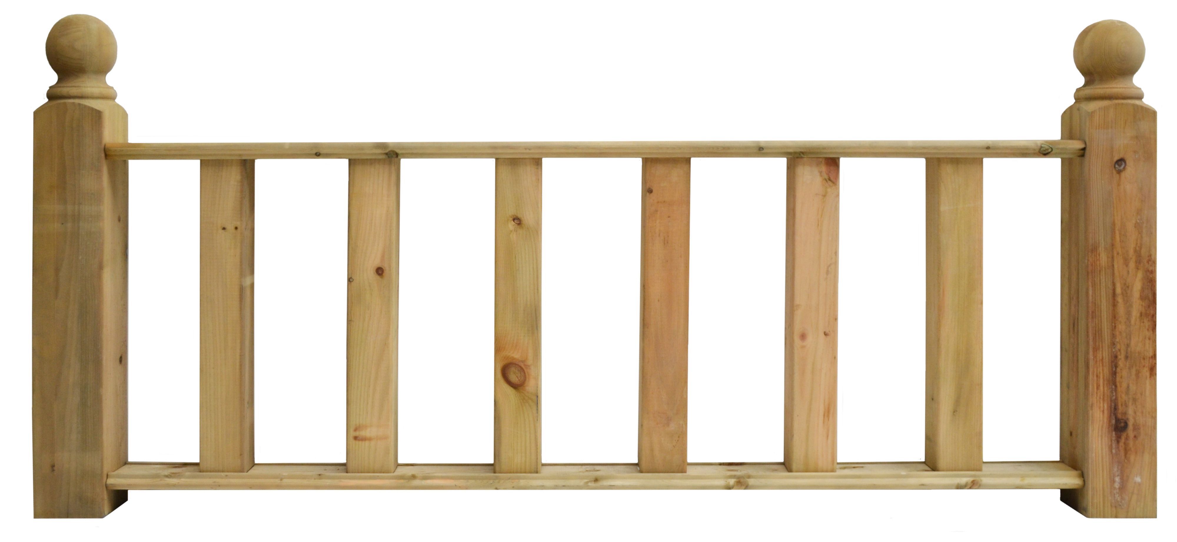 Chunky Modern Softwood Deck Rail Kit Price Comparisons | Compare The Build