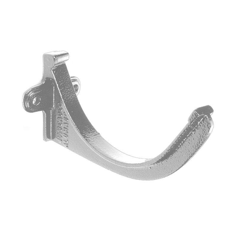 Cast Aluminium Guttering Half Round Fascia Bracket 125mm - Plain Plain Milled Alumasc HR3/151 Price Comparisons | Compare The Build