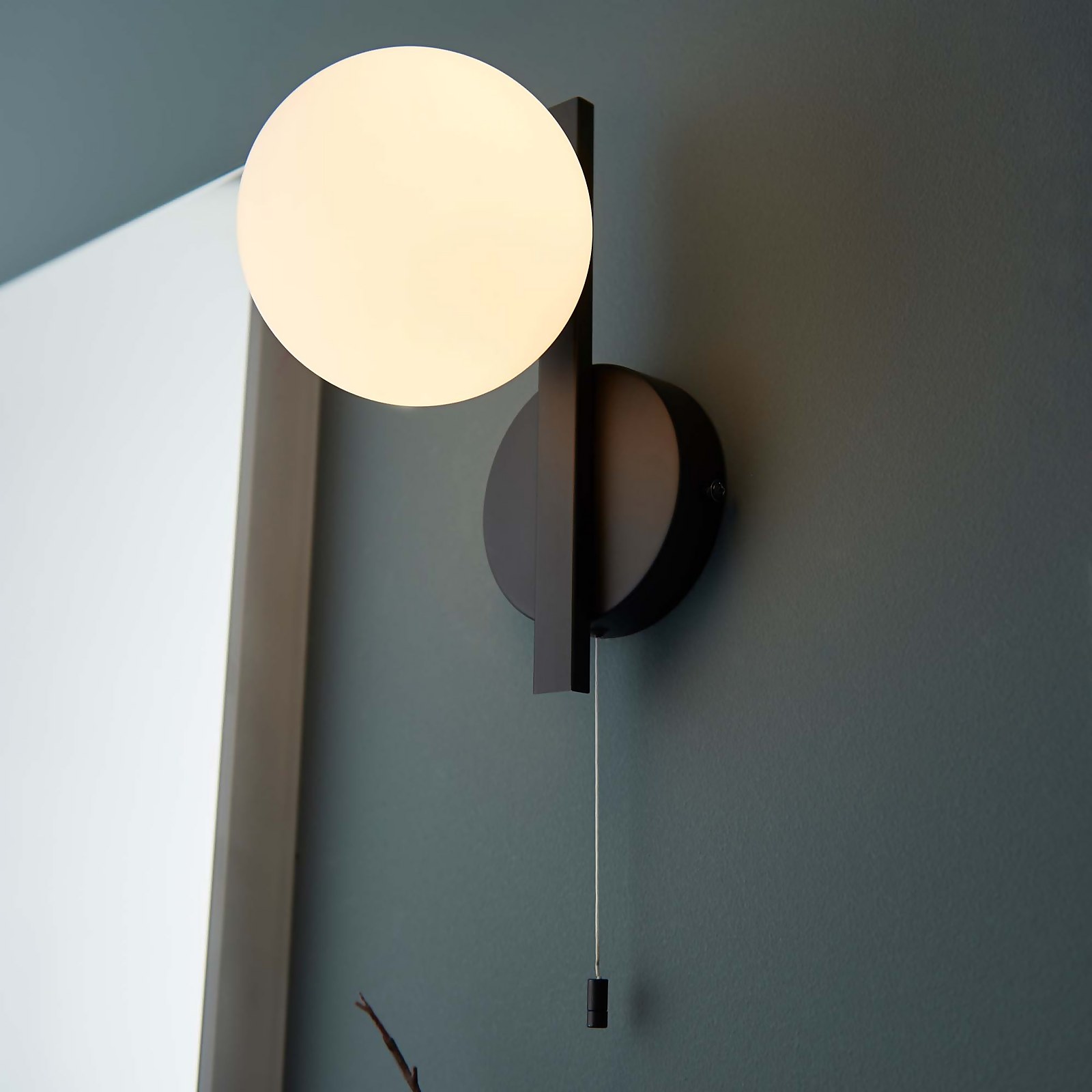 Hawkhill Bathroom Wall Light - Black Price Comparisons | Compare The Build