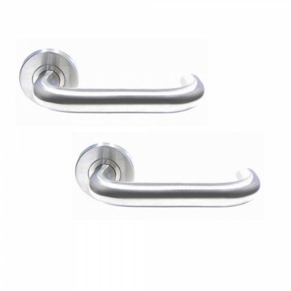 Satin Stainless Steel DECO Lever Set 22mm Price Comparisons | Compare The Build