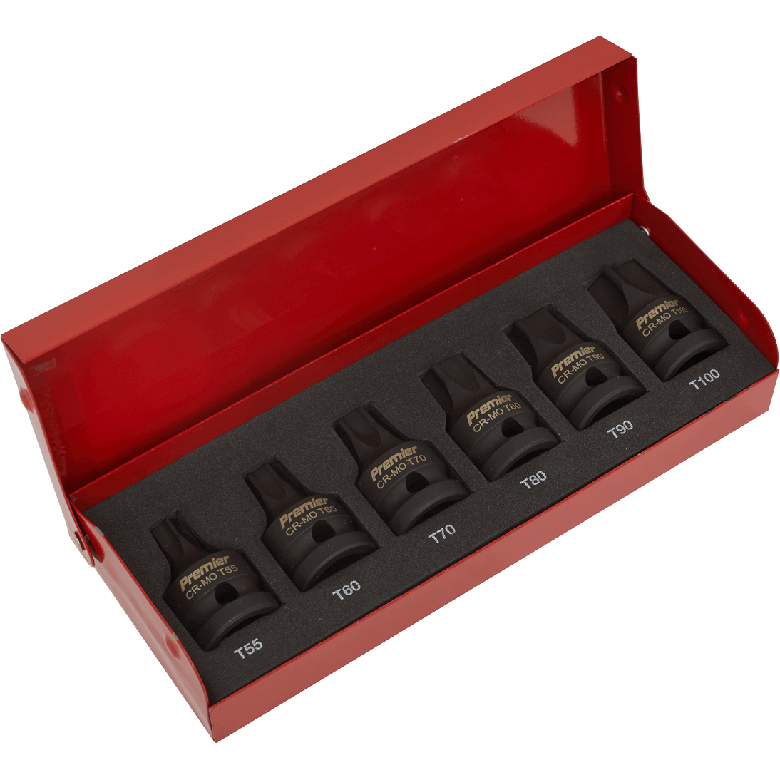 Sealey 6 Piece 1/2" Drive Impact Torx Socket Bit Set 1/2" Price Comparisons | Compare The Build