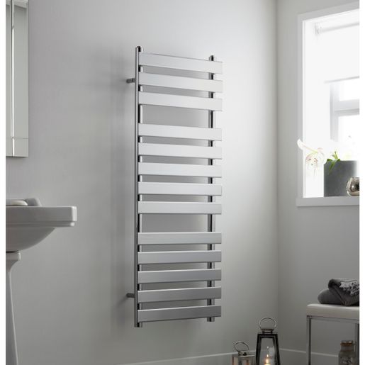Towelrads Perlo Chrome Towel Rail 800mm x 500mm Price Comparisons | Compare The Build