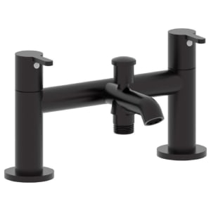 Roca Carelia Bath Shower Mixer Tap with Cold Start Technology - Black | Compare The Build