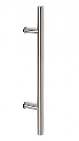 Satin Stainless Steel Guardsman Pull Handle - Bolt Through Single Flanged 700mm x 500mm x 25mm Price Comparisons | Compare The Build