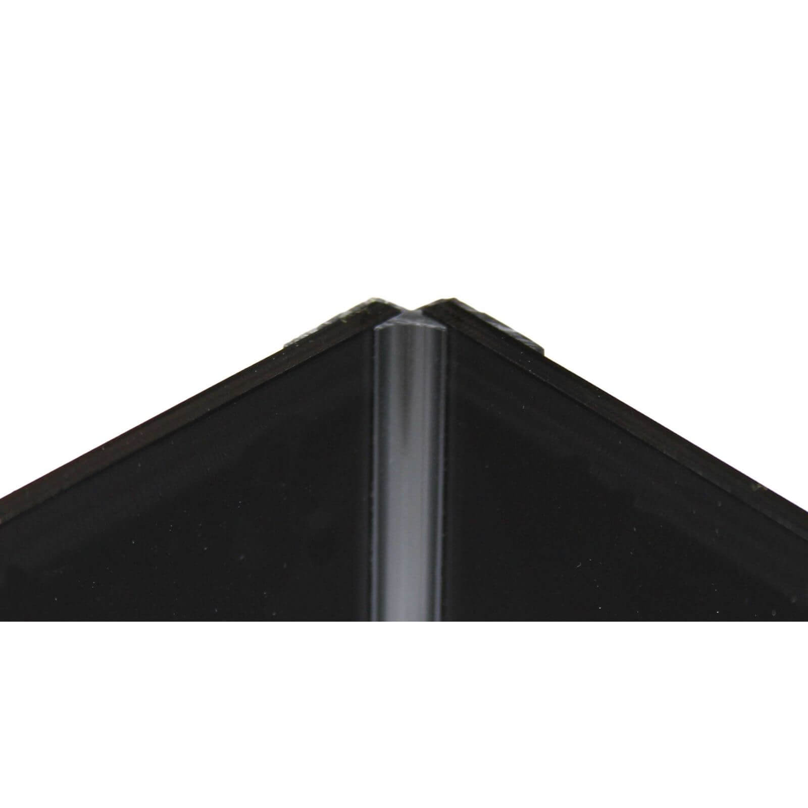 Zenolite Colour Matched PVC Internal Corner - 2500mm - Black Price Comparisons | Compare The Build