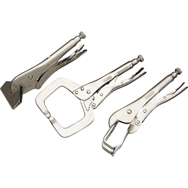 Draper 3 Piece Self Grip Sheet Metal and Welding Clamp Set Price Comparisons | Compare The Build