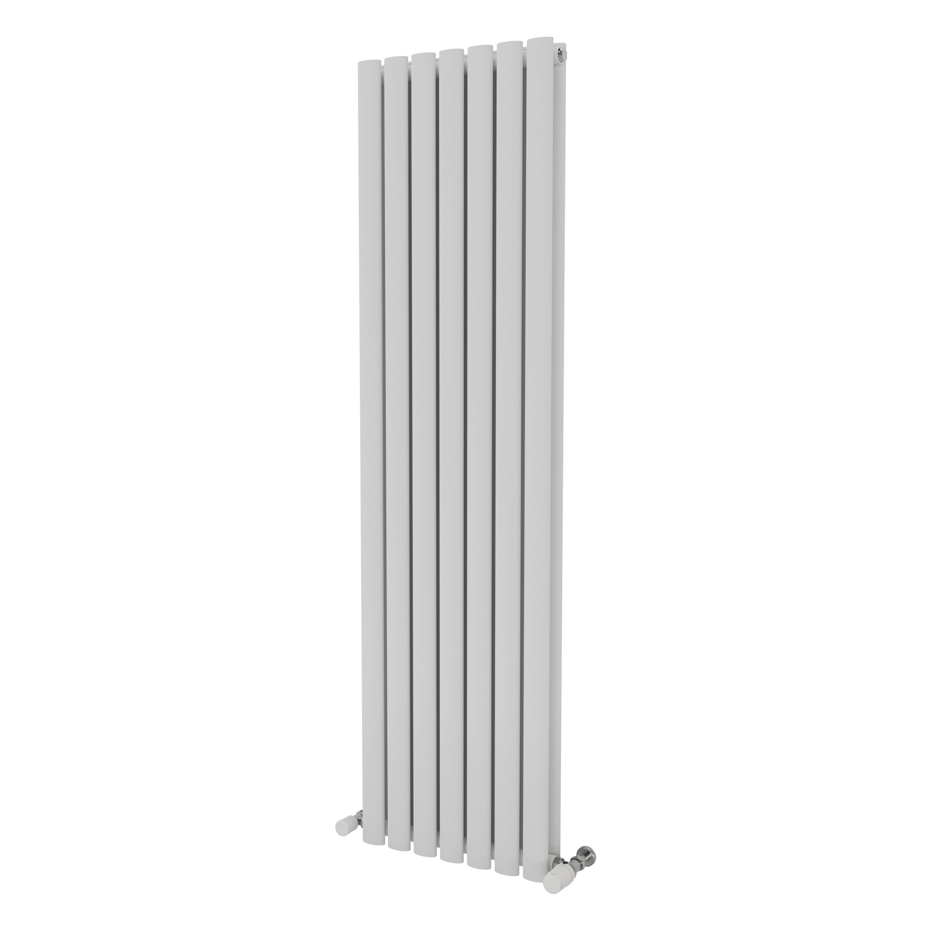 Ximax Champion Duplex Satin White Vertical Designer Radiator, (W)410mm X (H)1500mm Price Comparisons | Compare The Build