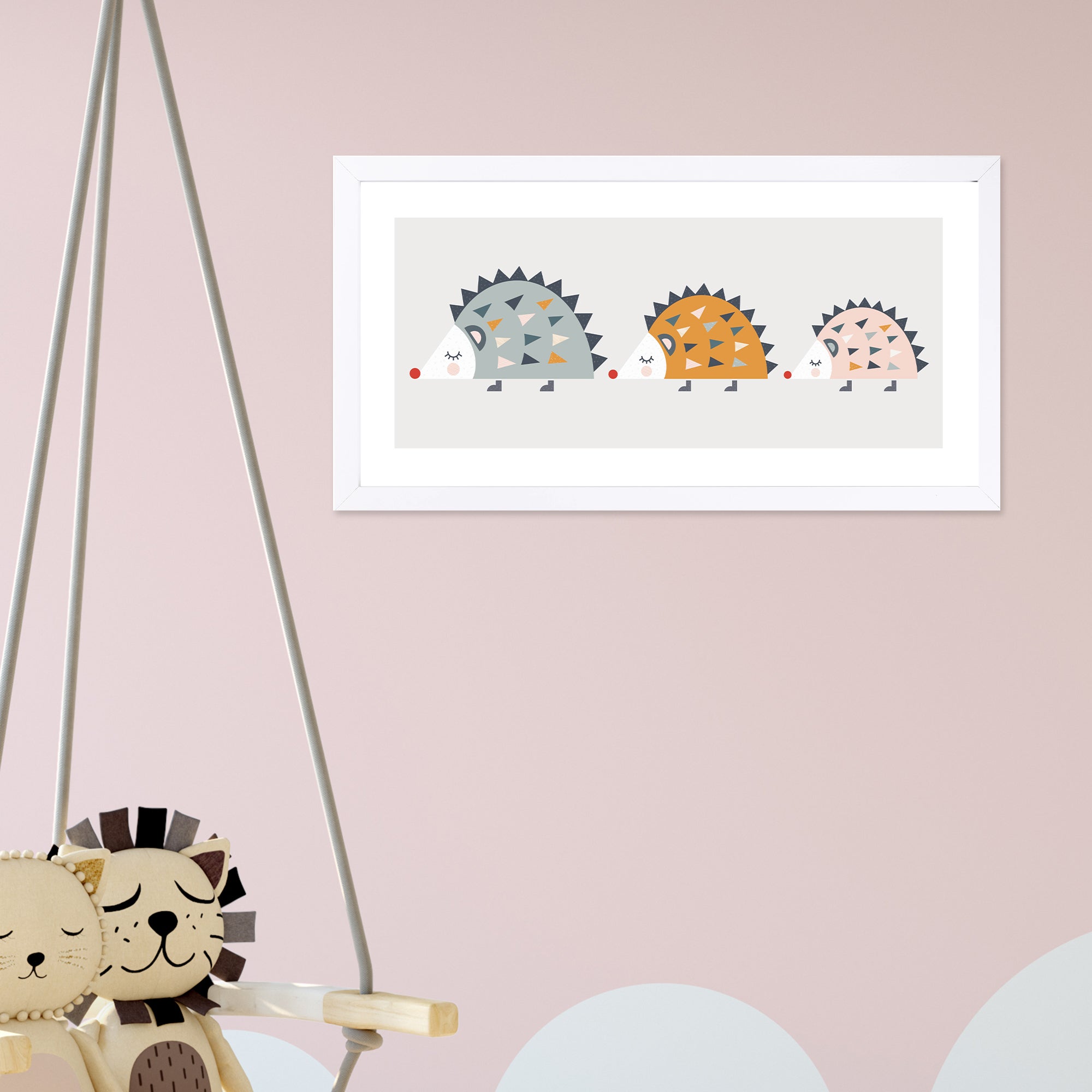 The Art Group Hedgehogs Framed Print MultiColoured Price Comparisons | Compare The Build