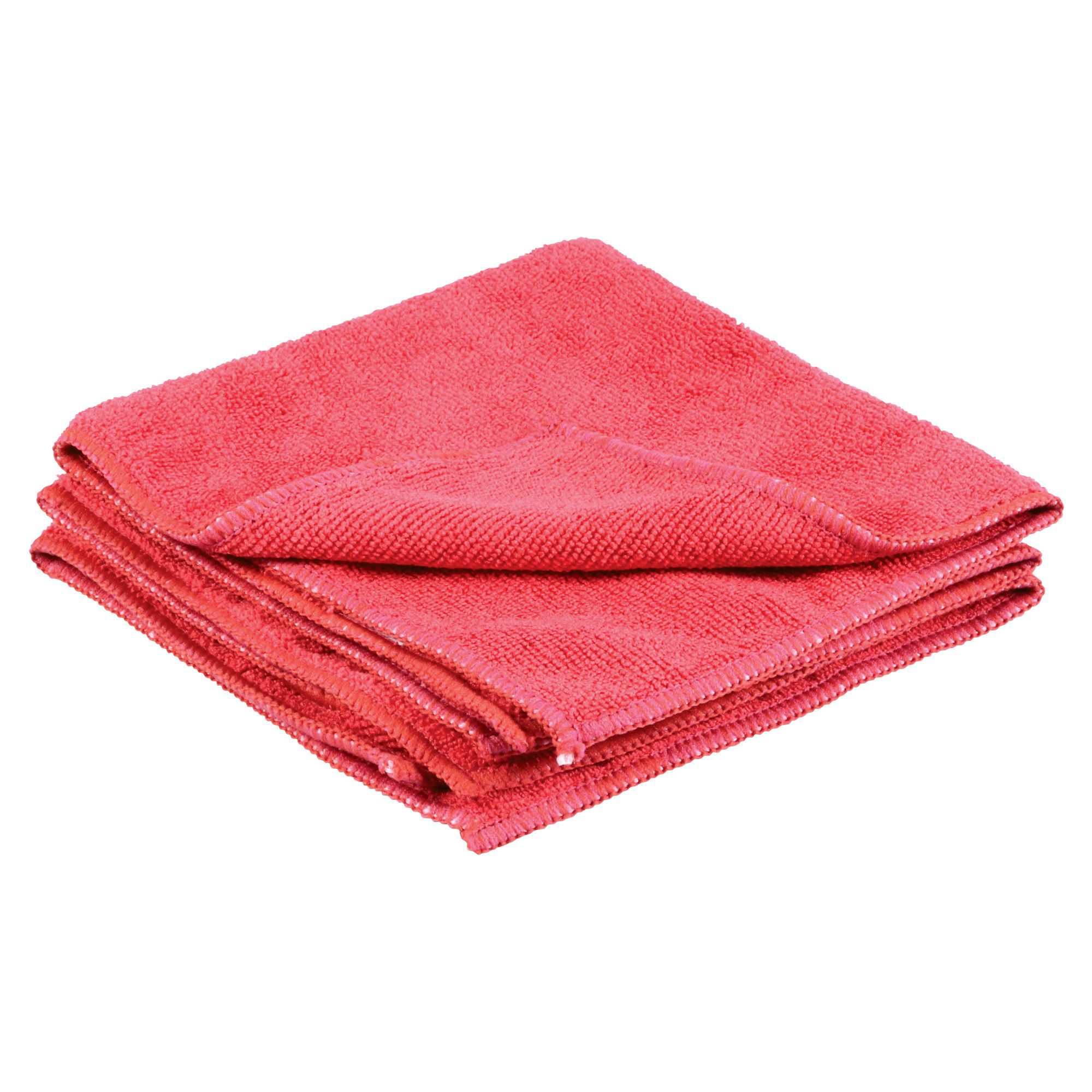 Minky Profess Microfibre Cloth Red 5Pk Price Comparisons | Compare The Build