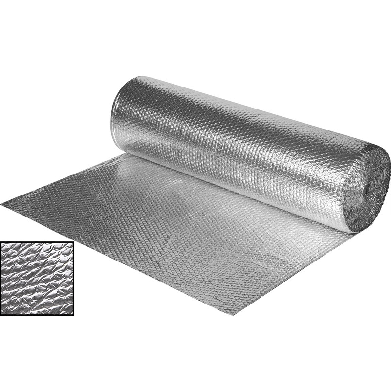 YBS Insulation YBS AirTec Double Insulation 1.2 x 25m Aluminium | Compare The Build