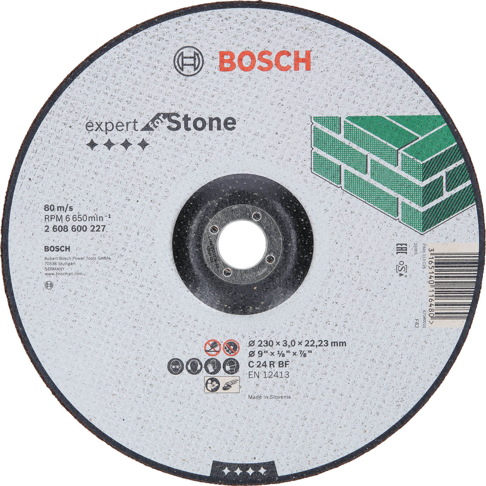 Bosch C24R BF Depressed Stone Cutting Disc 180mm | Compare The Build