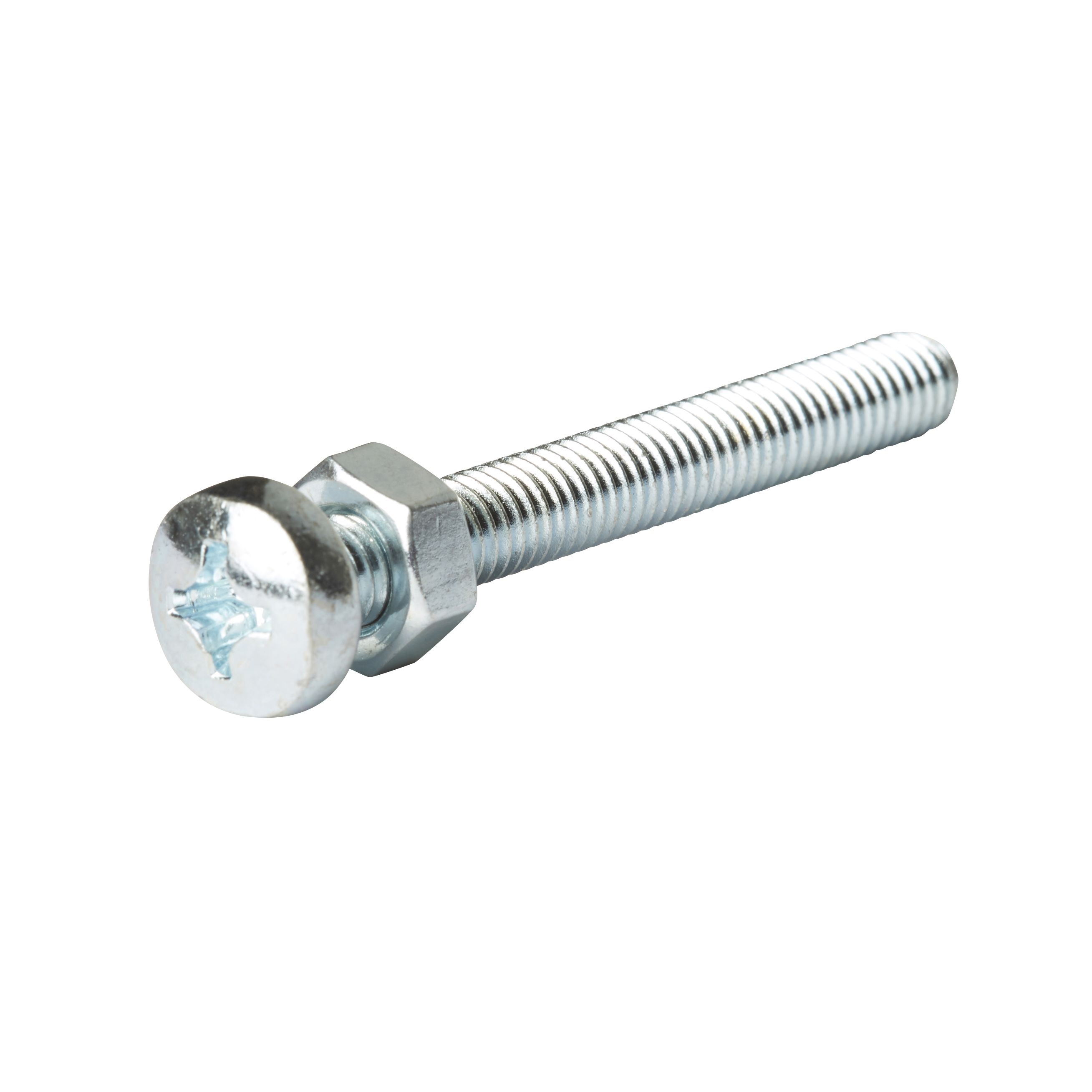 Diall M6 Carbon Steel Countersunk Machine Screw & Nut (L)60mm, Pack Of 20 Price Comparisons | Compare The Build