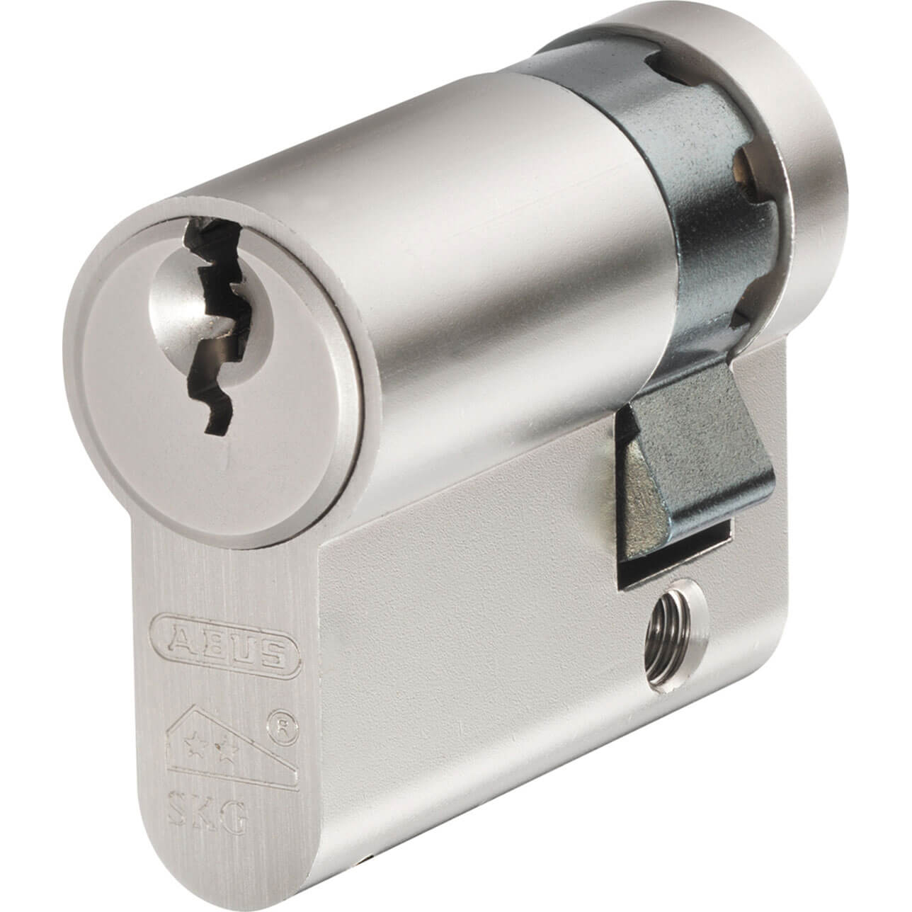 Abus Half Euro Cylinder 40mm 30mm x 10mm Nickel Price Comparisons | Compare The Build