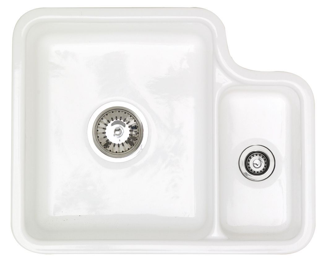 Astracast Lincoln 1.5 Bowl White Gloss Ceramic Sink & Drainer | Compare The Build