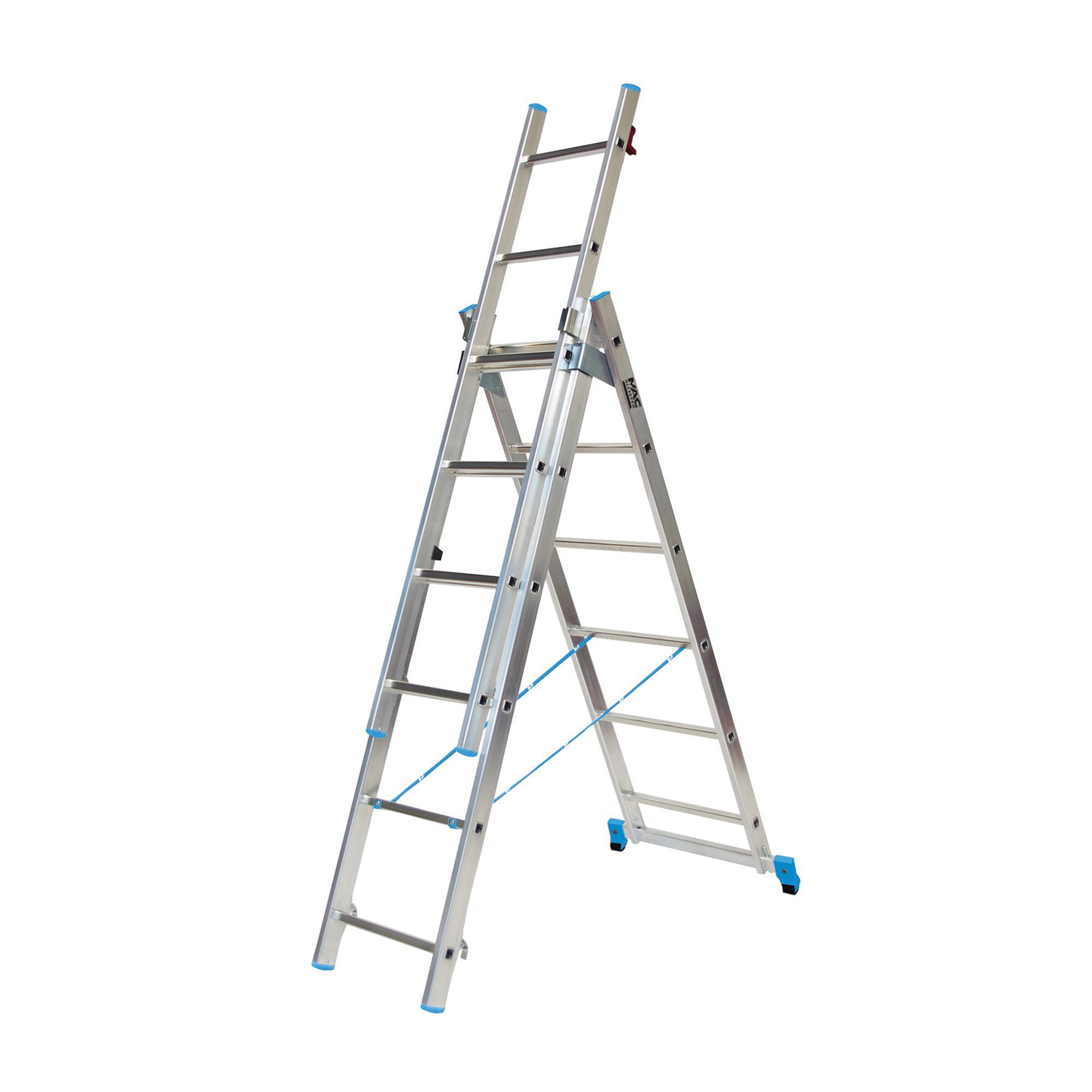 Mac Allister 18 Tread Combination Ladder | Compare The Build