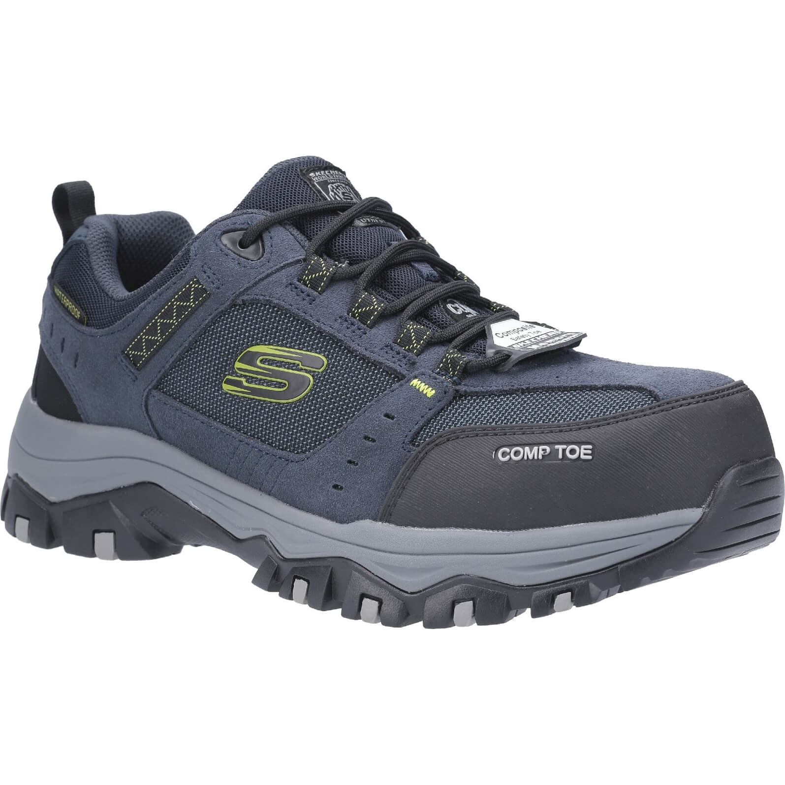 Skechers Work Greetah Hiker Boot Navy / Black Size 12 Price Comparisons | Compare The Build