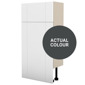 Duarti By Calypso Highwood 400mm Floor Reaching Slimline Toilet Unit - Midnight Grey Price Comparisons | Compare The Build