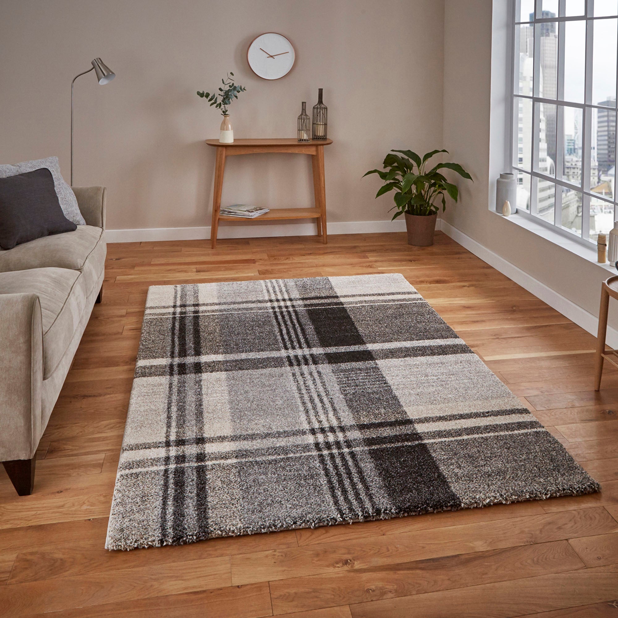 Beige and Black Elegant 4892 Rug Black/Natural Price Comparisons | Compare The Build