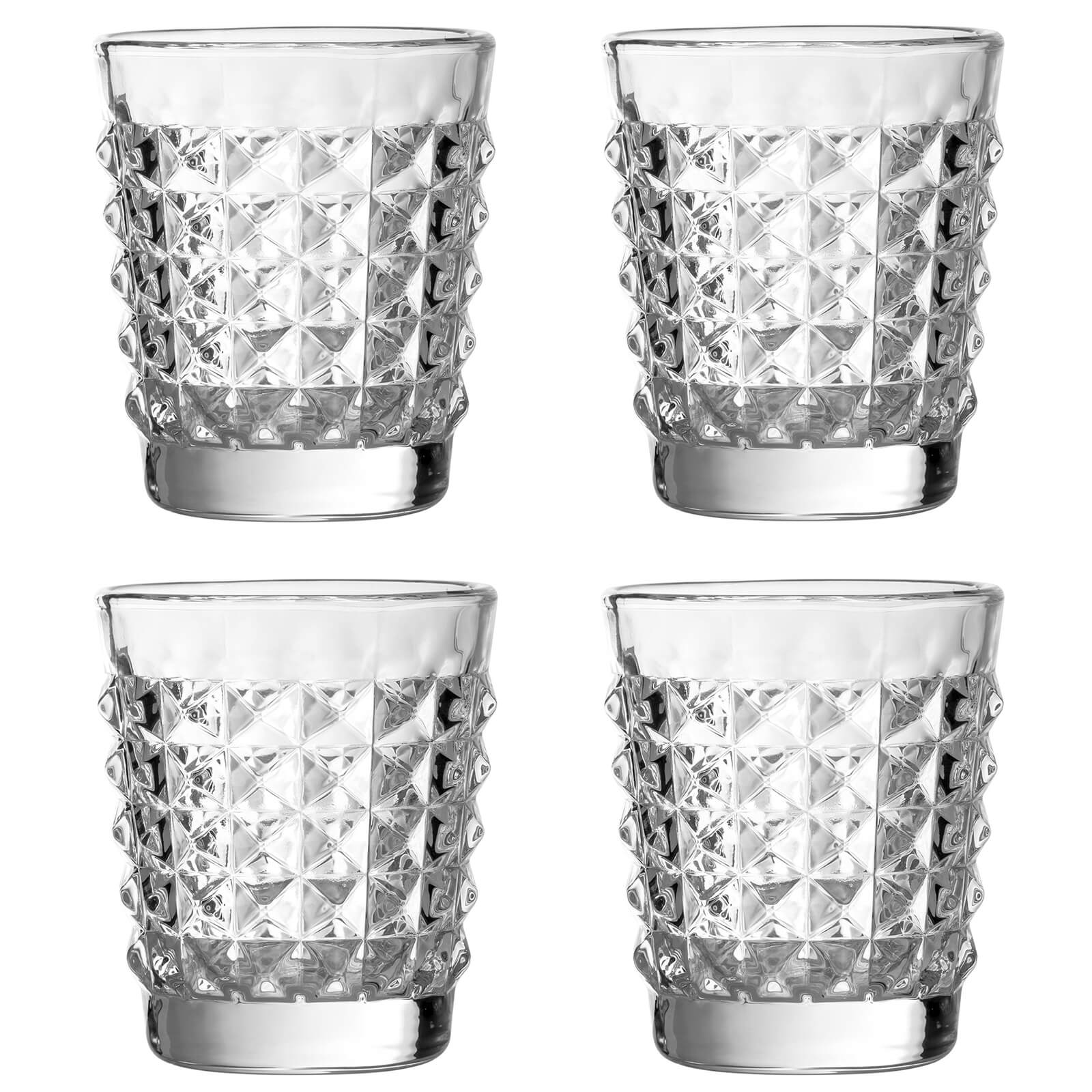 Pyramid Tumblers - Set of 4 | Compare The Build