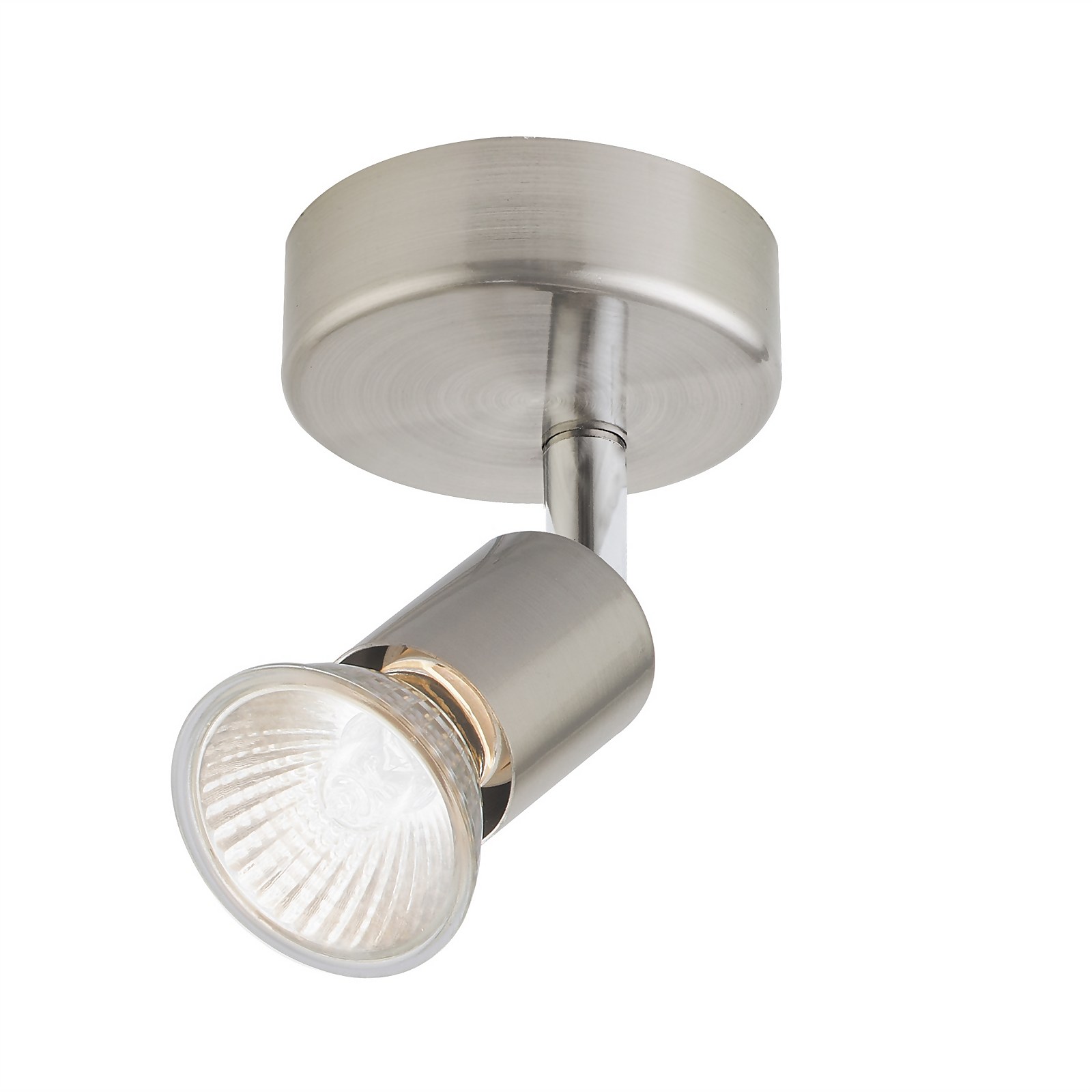 Verve Design Brushed Stainless Steel Rochdale 1 x 35W Spotlight Price Comparisons | Compare The Build