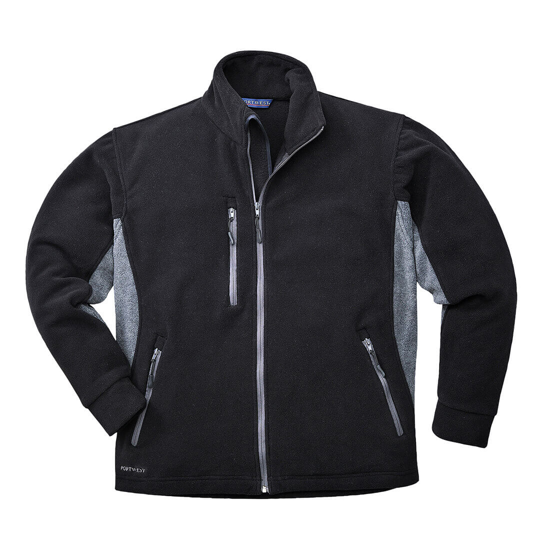 Portwest Mens Texo Contrast Fleece Black S Price Comparisons | Compare The Build