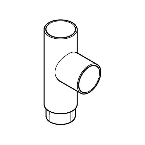 Alumasc Flushjoint Circular 92.5dg Downpipe Branch 100mm - Anthracite Grey Aluminium CP40/BR/92A/PPC/7016 Price Comparisons | Compare The Build