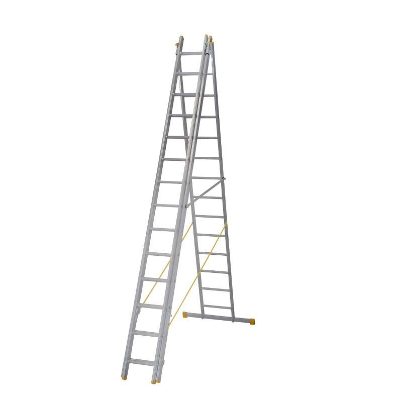 Werner 4.09m Triple Box Extension Plus Ladder x 4 - BS EN131 7254118 Price Comparisons | Compare The Build