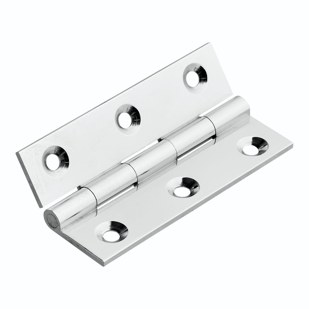Solid Drawn Butt Hinge Polished Chrome 64x35mm Price Comparisons | Compare The Build
