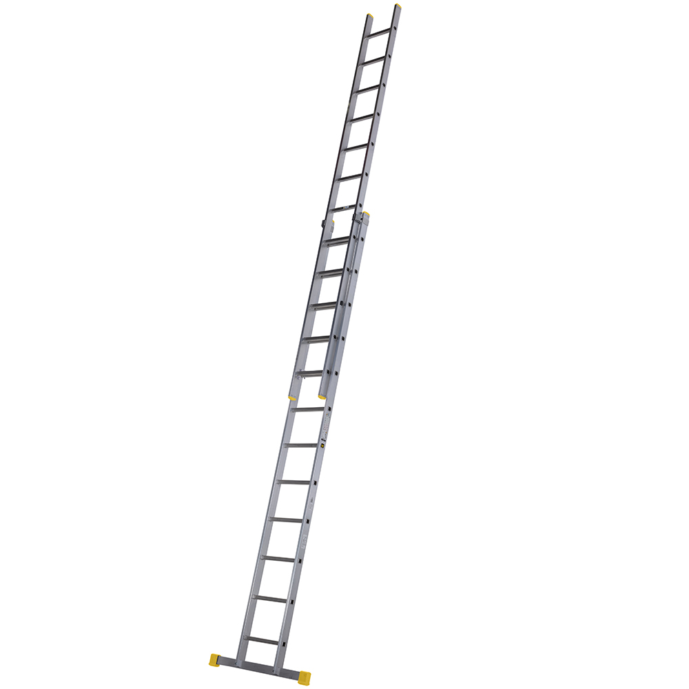 Werner 57711320 Square Rung Double Extension Ladder 3.57m Price Comparisons | Compare The Build