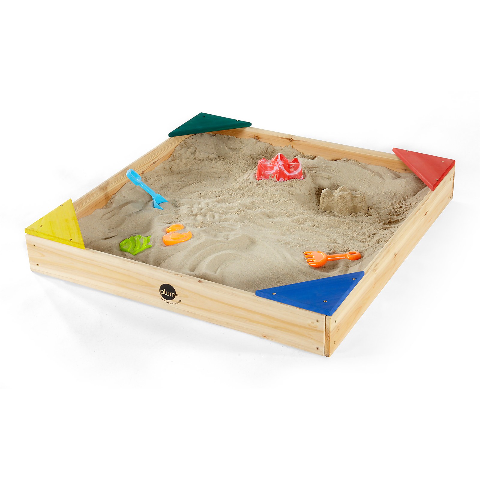 Plum Junior Natural Wooden Sand Pit Price Comparisons | Compare The Build