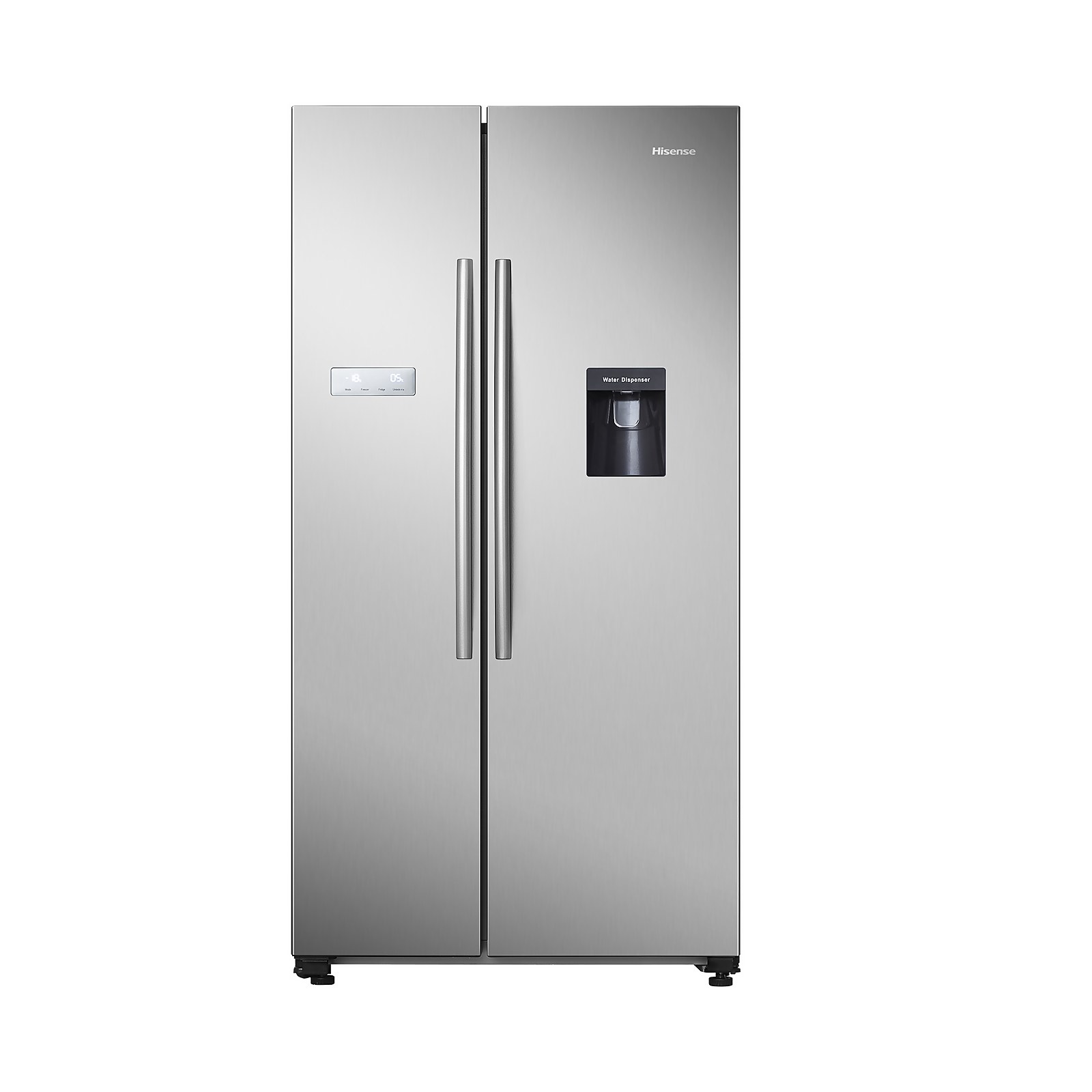 Hisense RS741N4WCE Non-Plumbed Total No Frost American Fridge Freezer - Stainless Steel Price Comparisons | Compare The Build