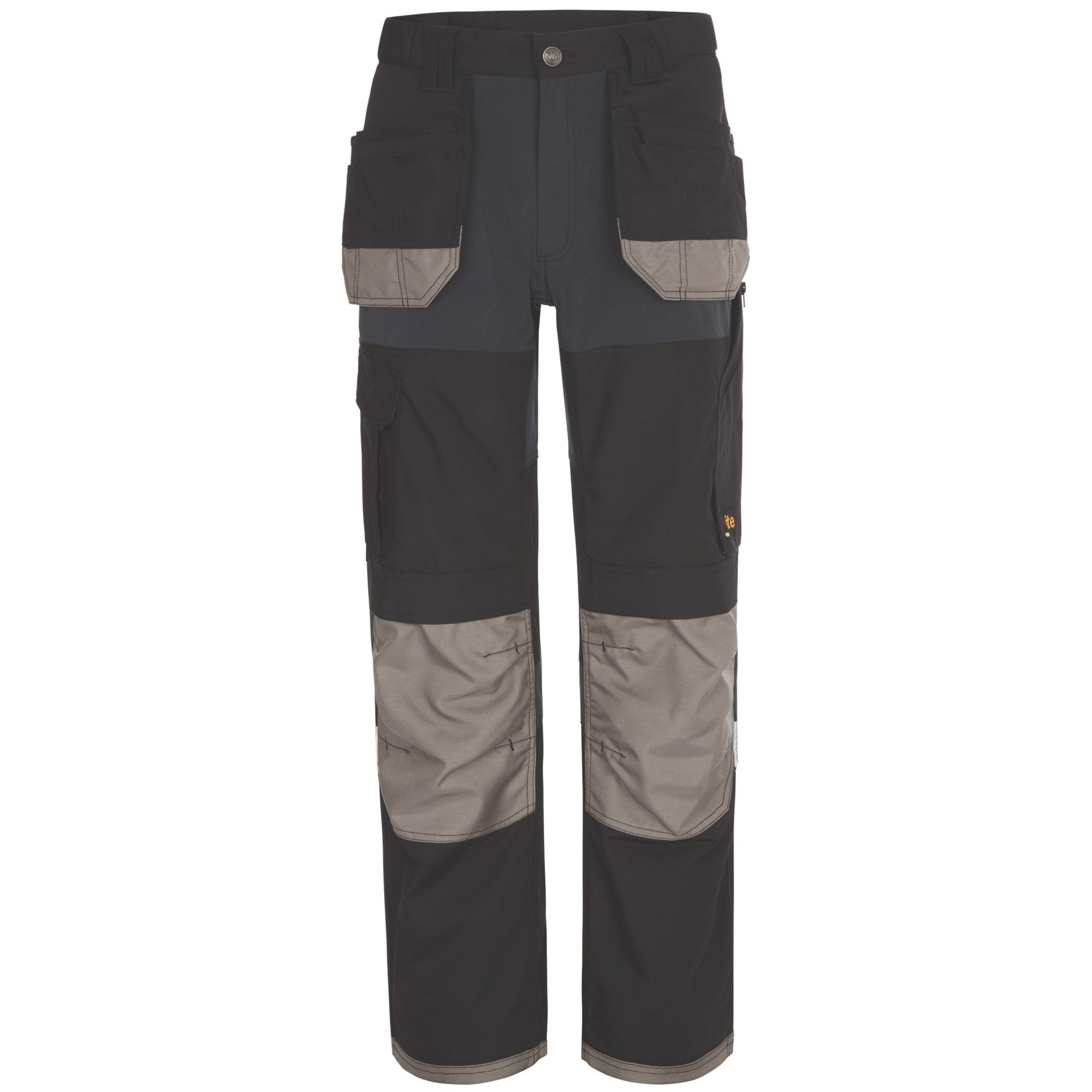 Site Chinook Black & Grey Men's Holster Pocket Trousers, W36" L32" Price Comparisons | Compare The Build