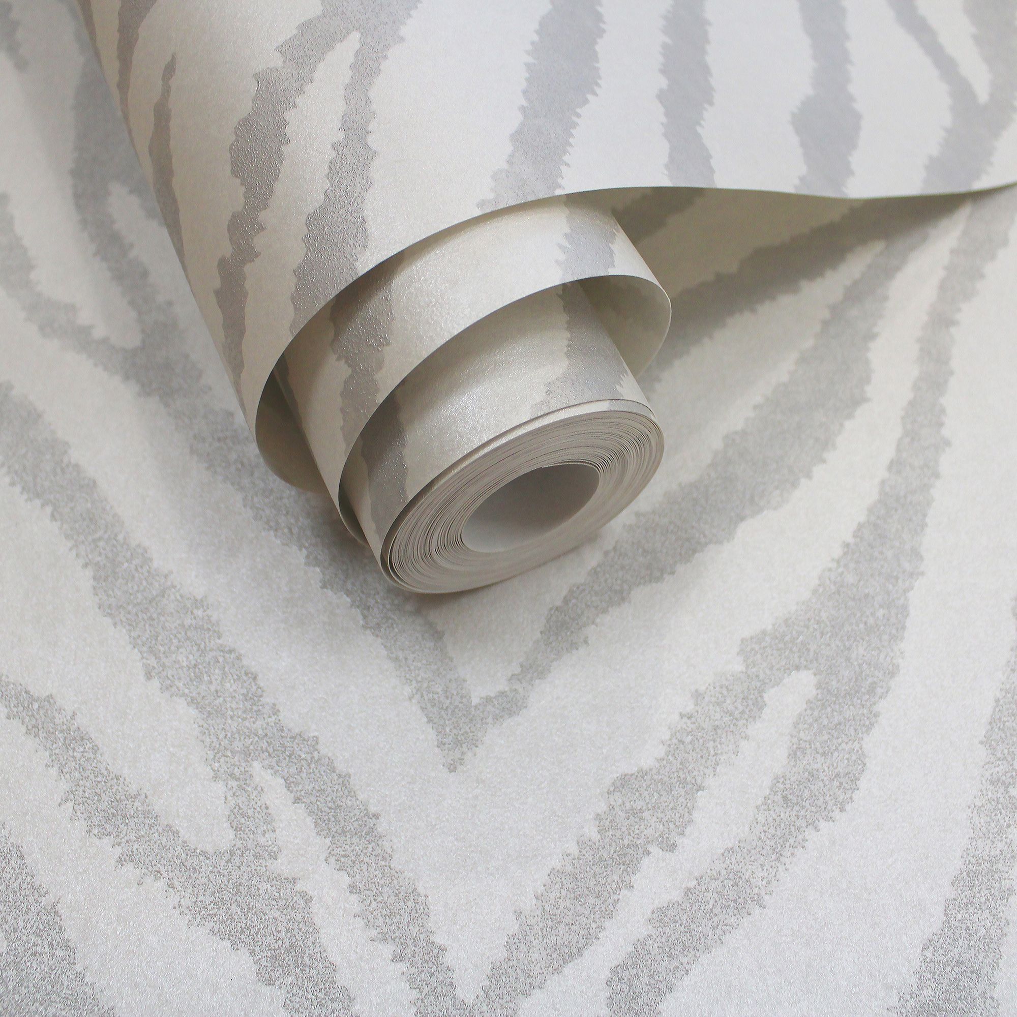 Holden Décor White Animal Print Blown Wallpaper Price Comparisons | Compare The Build