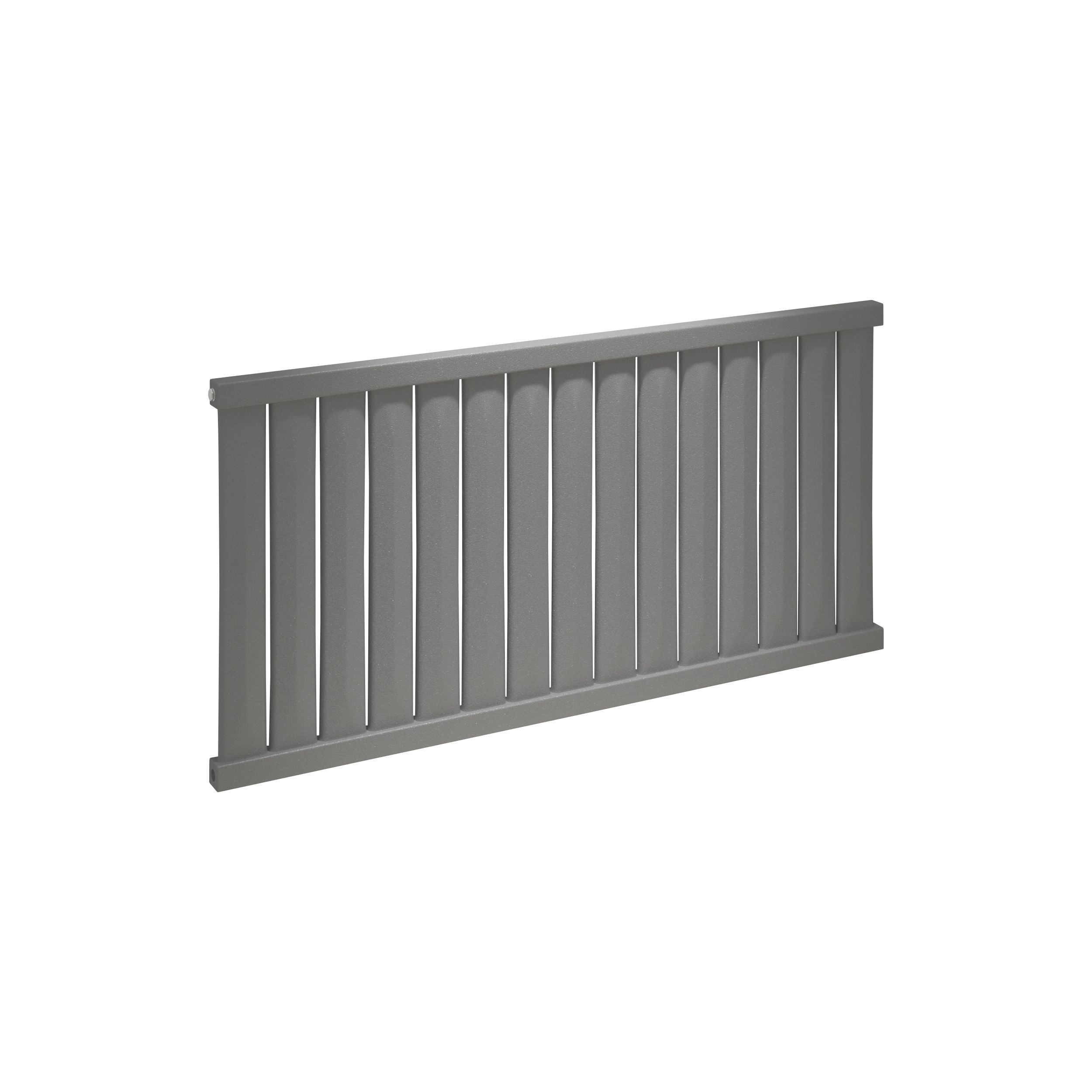 Kudox Elmas Horizontal Designer Radiator, Anthracite (W)1210mm (H)600mm Price Comparisons | Compare The Build