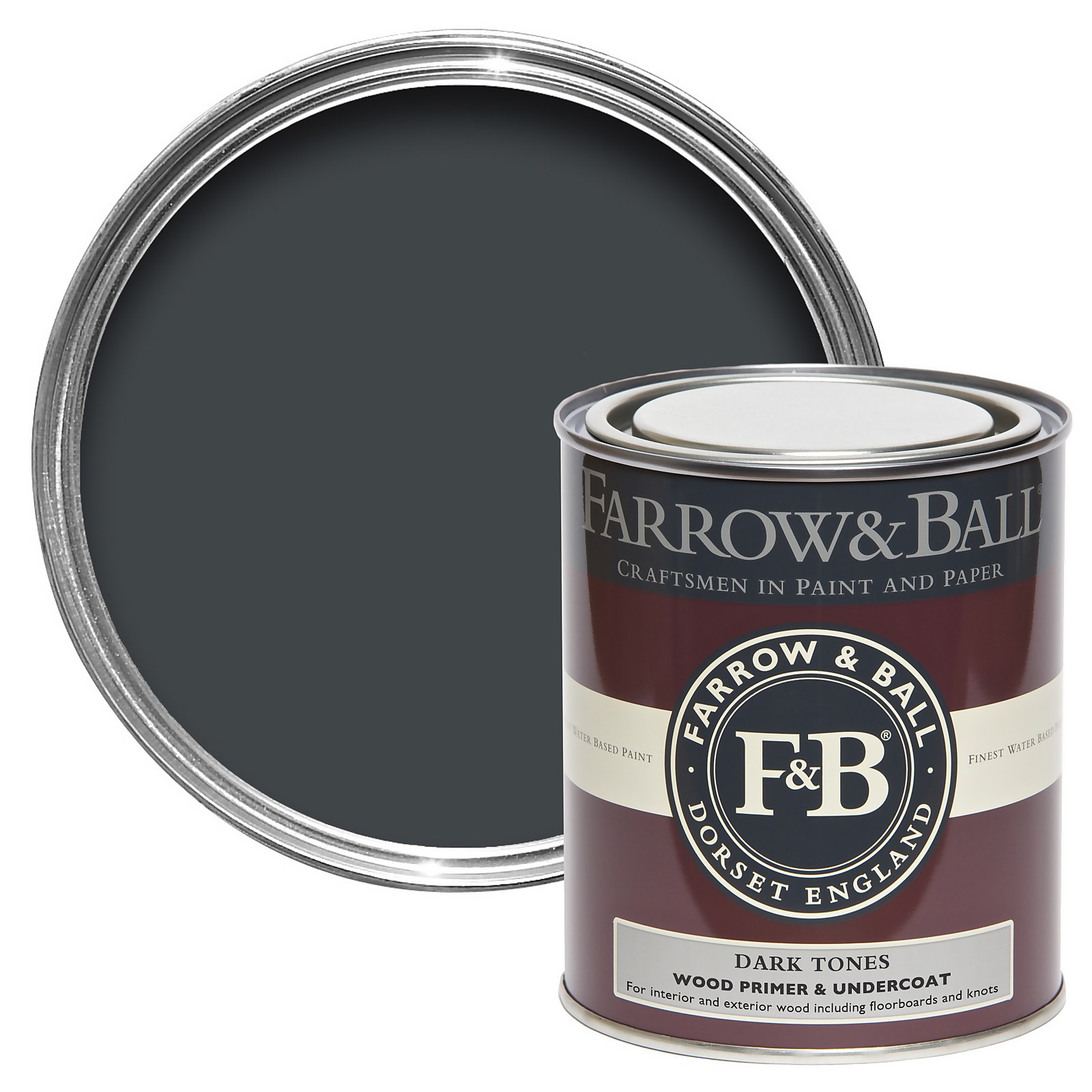 Farrow & Ball Wood Primer & Undercoat Dark Tones - 750ml Price Comparisons | Compare The Build