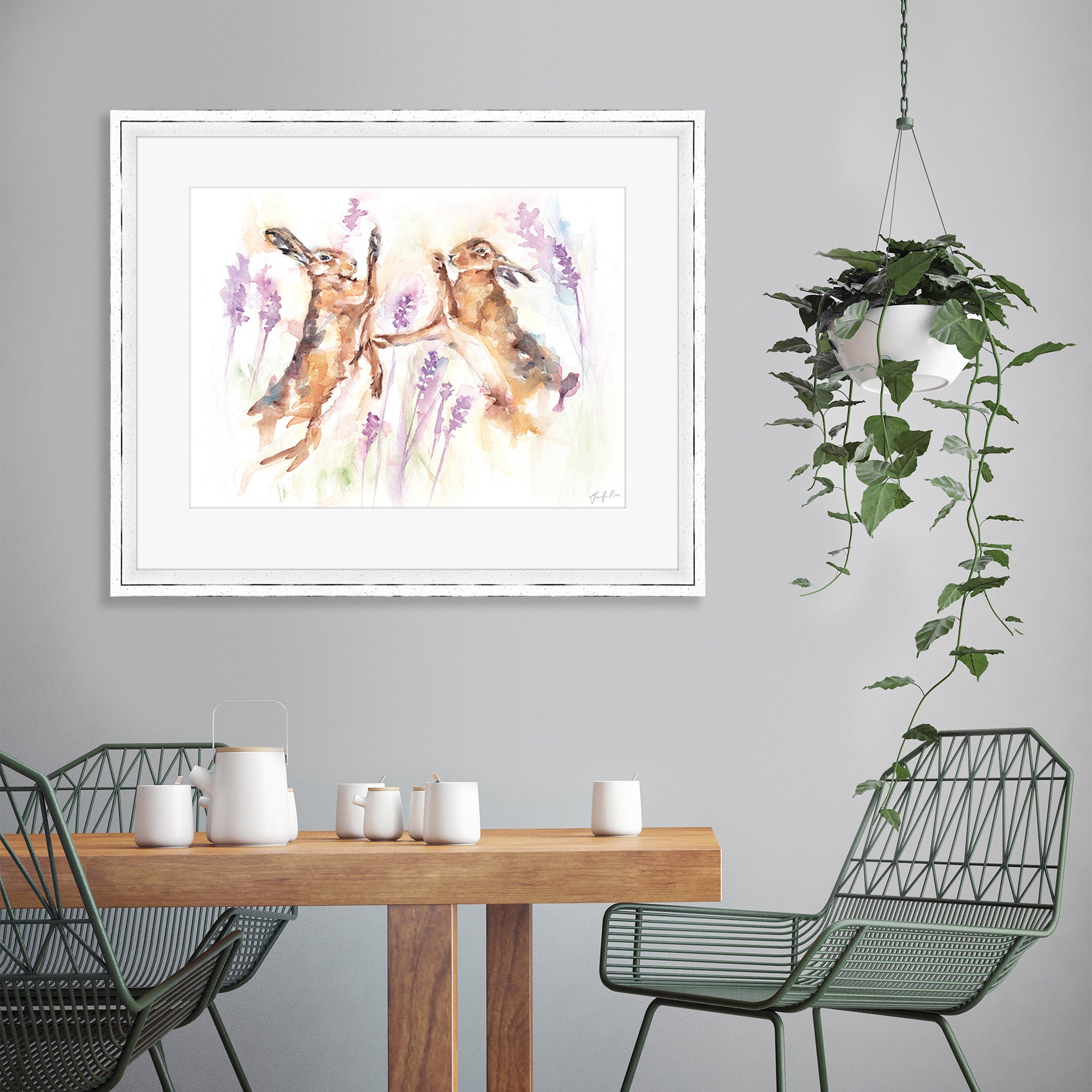 The Art Group Spring Hares Framed Print Brown Price Comparisons | Compare The Build