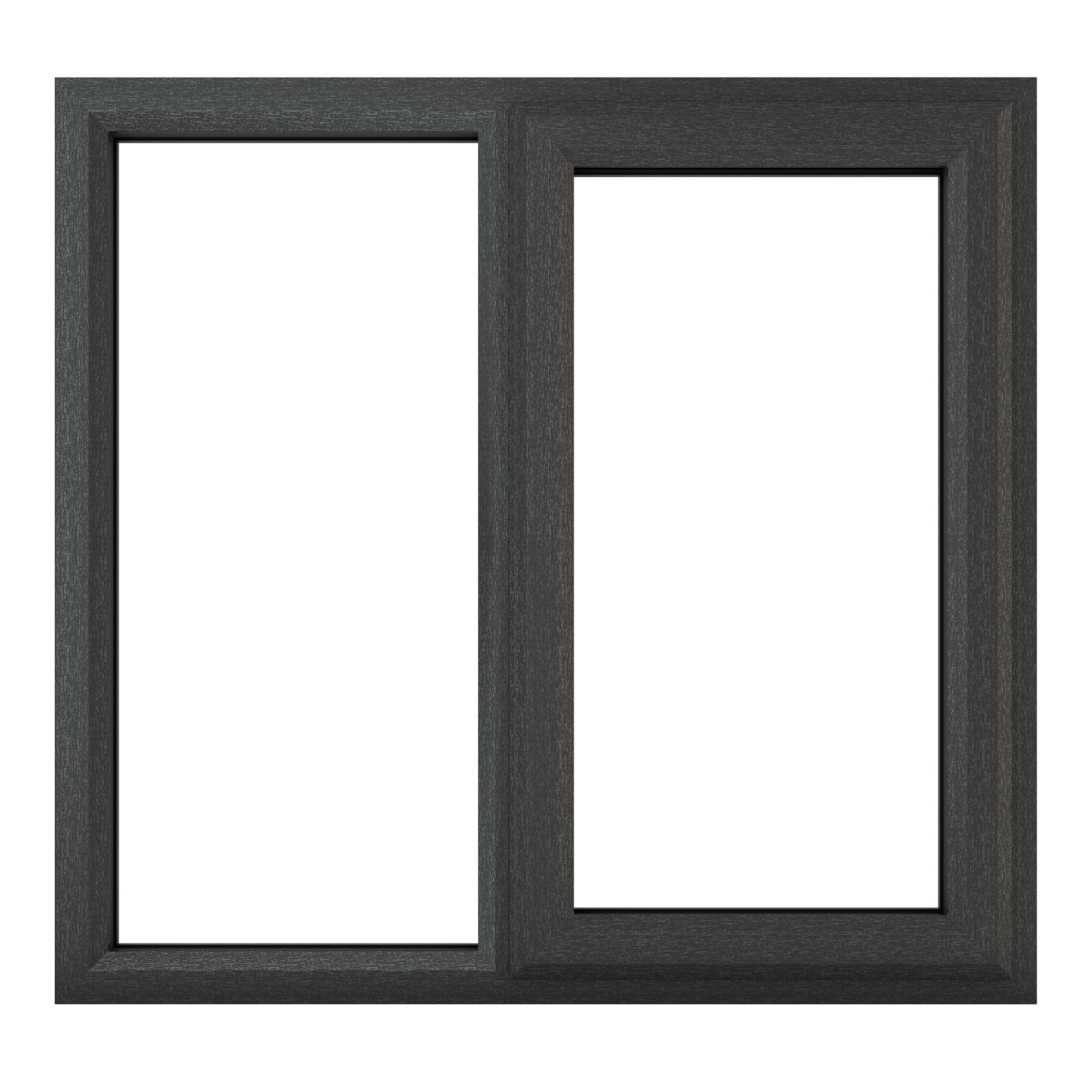 Crystal Grey Upvc Casement Clear Window 2P Right Hand Opening 1190 mm x 1040 mm Price Comparisons | Compare The Build