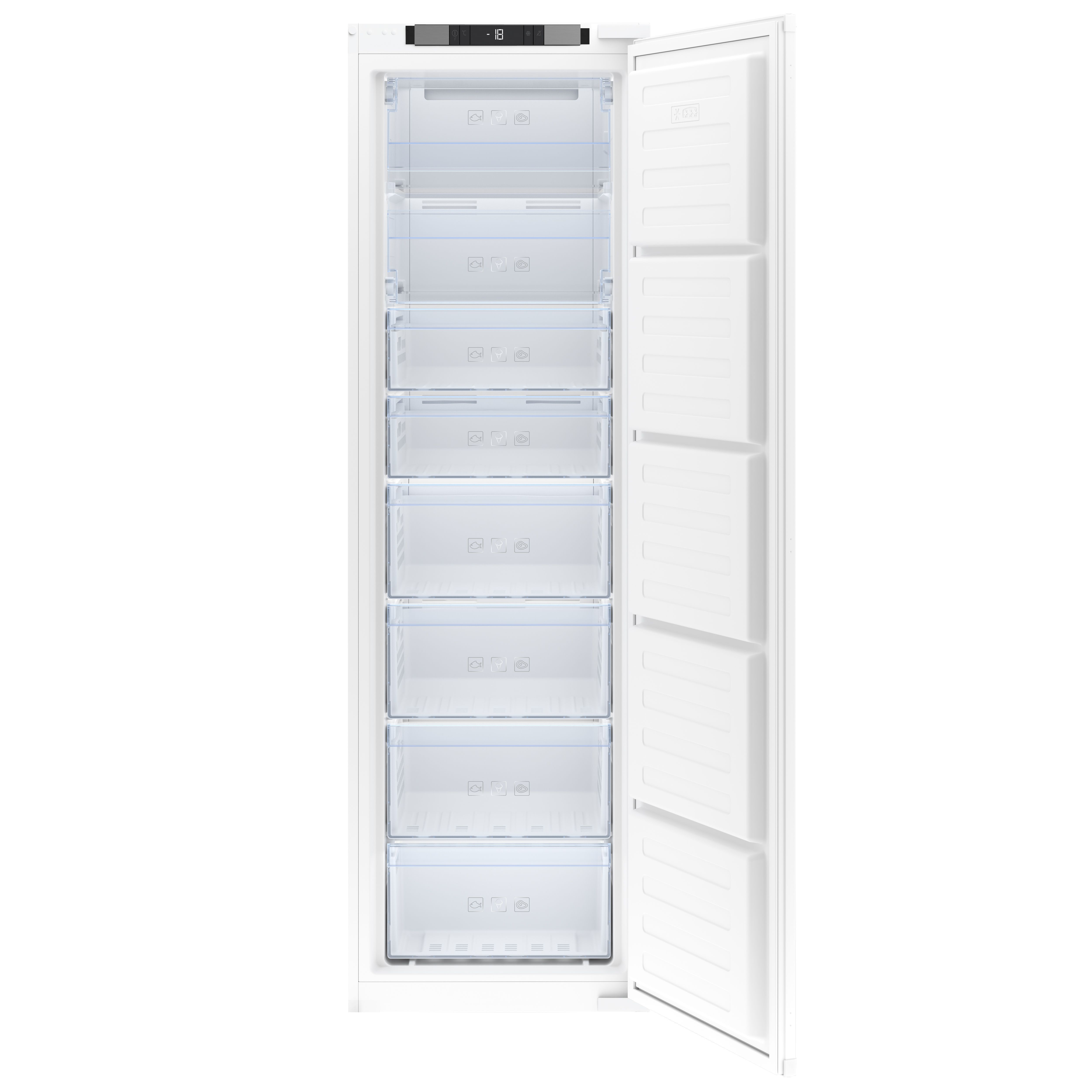 Beko Bffd1577 White Integrated Freezer | Compare The Build