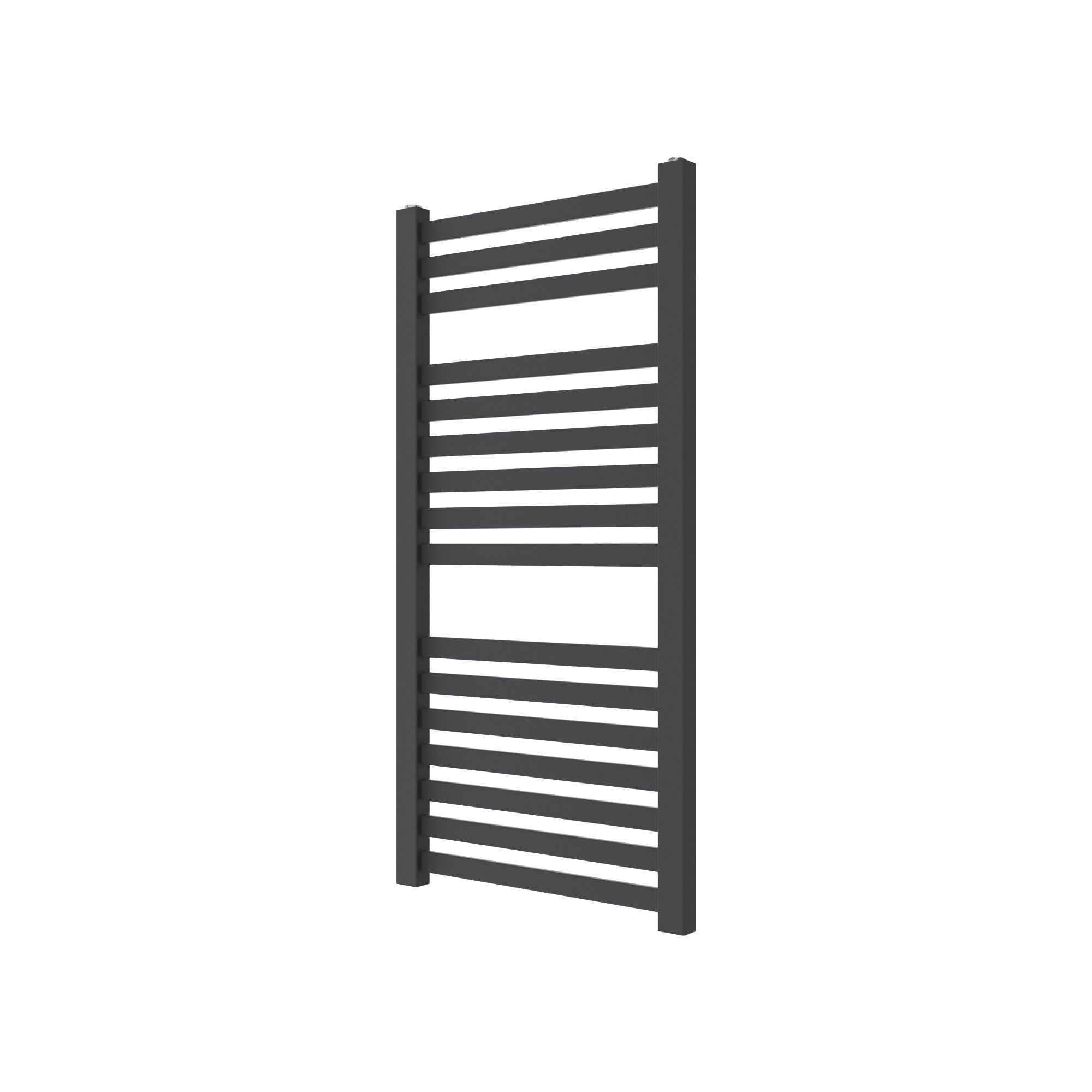 GoodHome Aspley, Anthracite Vertical Flat Towel Radiator (W)480mm X (H)950mm Price Comparisons | Compare The Build