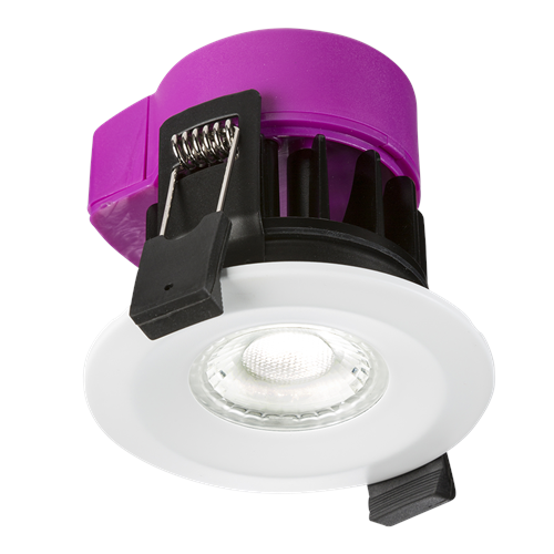 KnightsBridge 230V IP65 6W Fire-rated LED CCT Adjustable Downlight Price Comparisons | Compare The Build